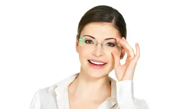 remove glare from glasses